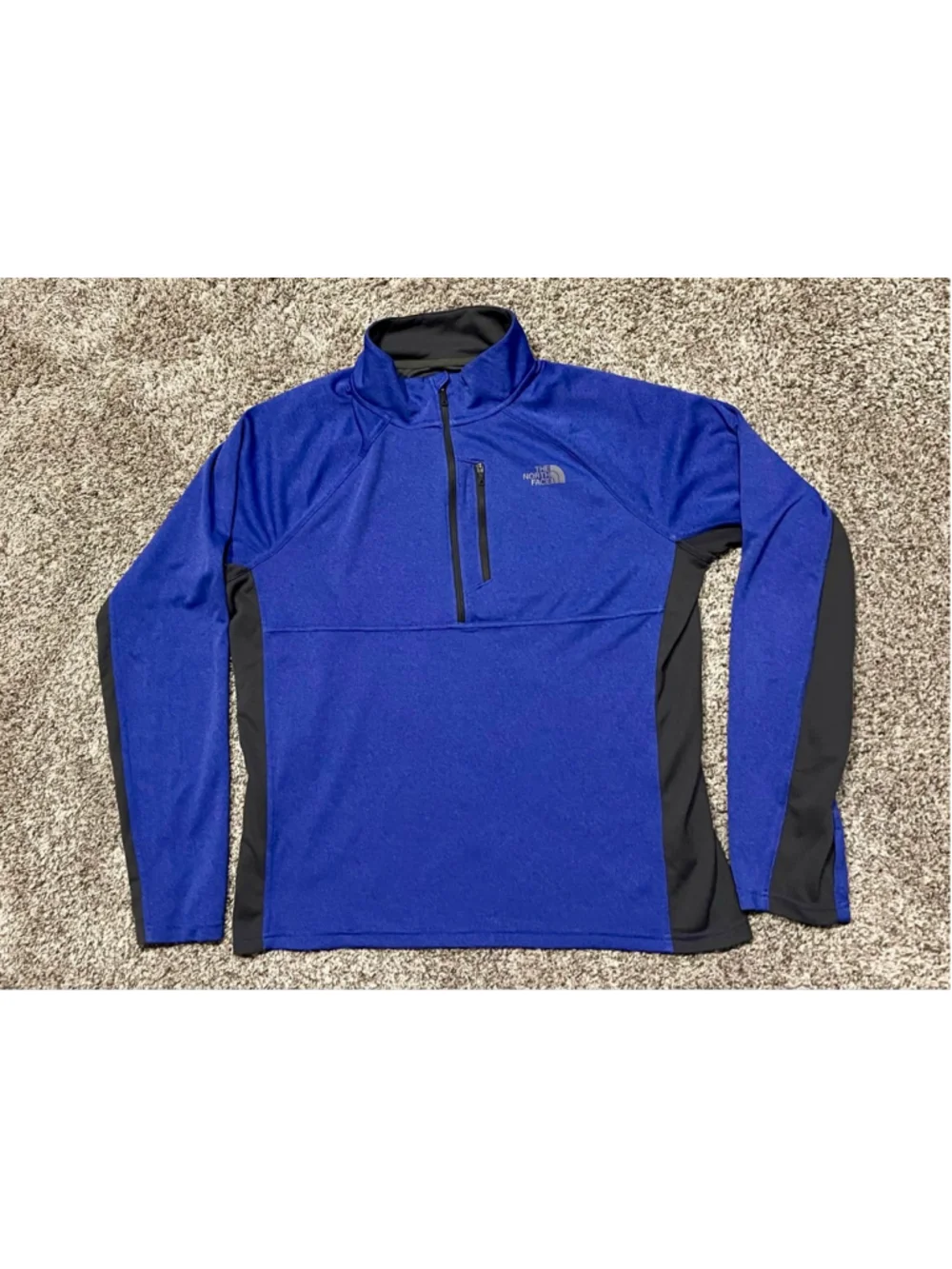 The North Face Men’s 1/4 Zip Sweatshirt, Size Large, EUC